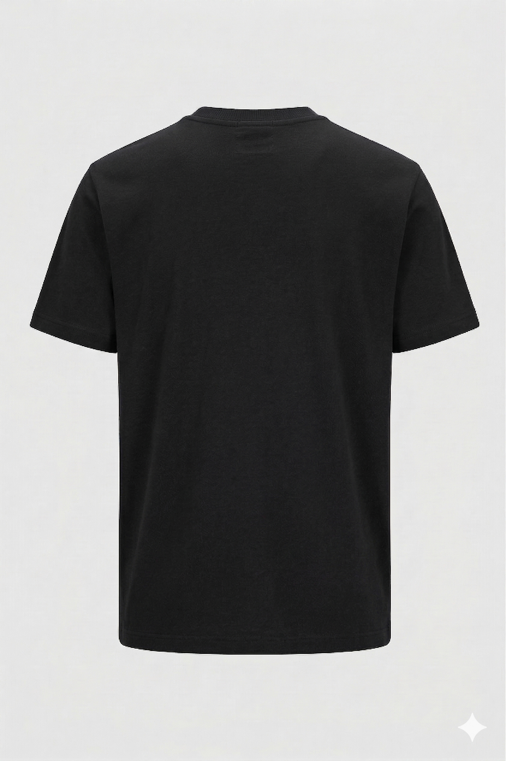 BOSS embroidered rubber logo T-Shirt-Black