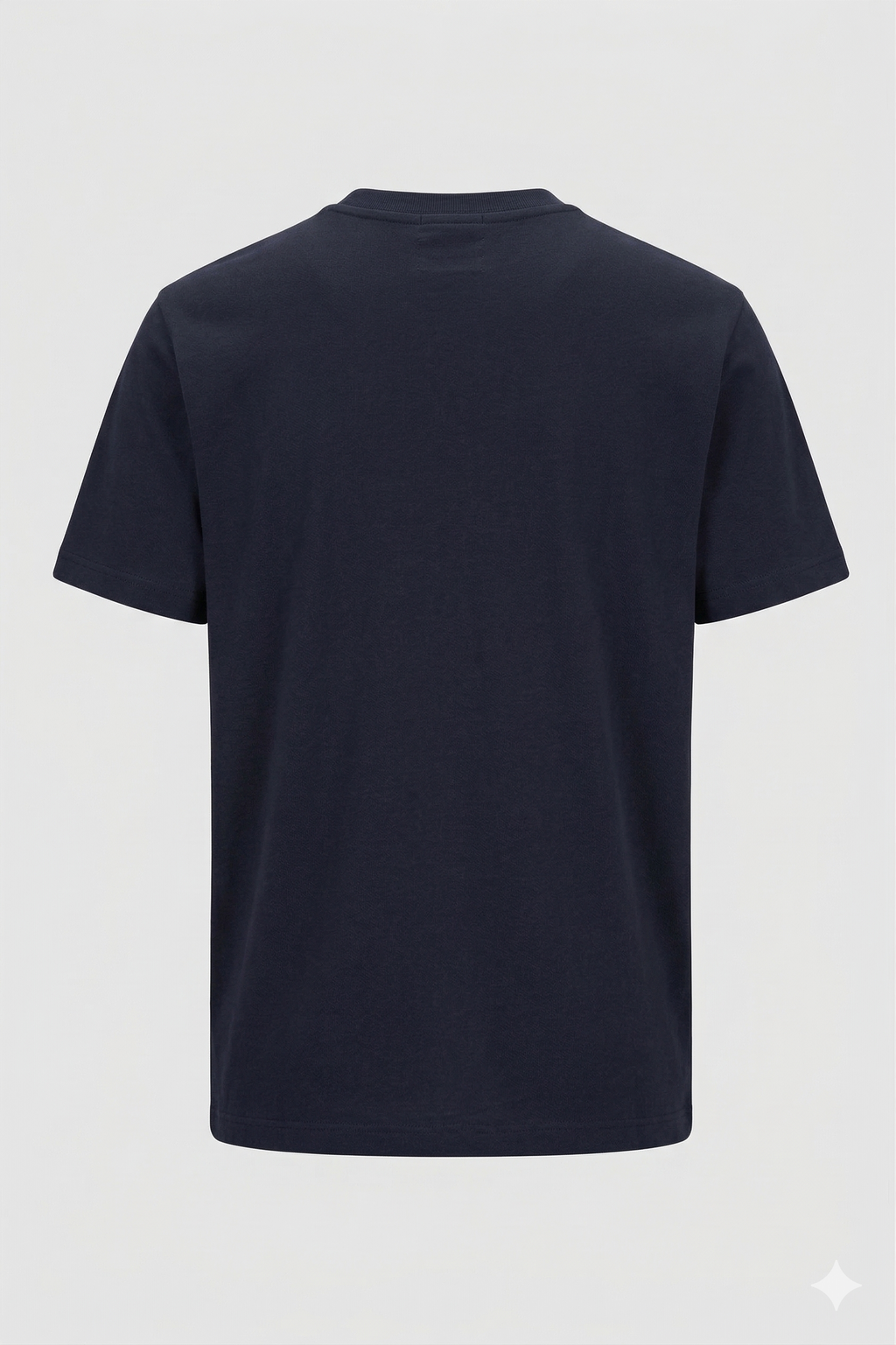 BOSS embroidered rubber logo T-Shirt- Blue Navy