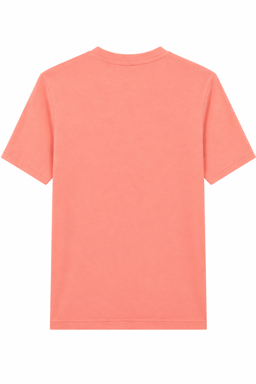 BOSS sticker Logo T-Shirt - Coral