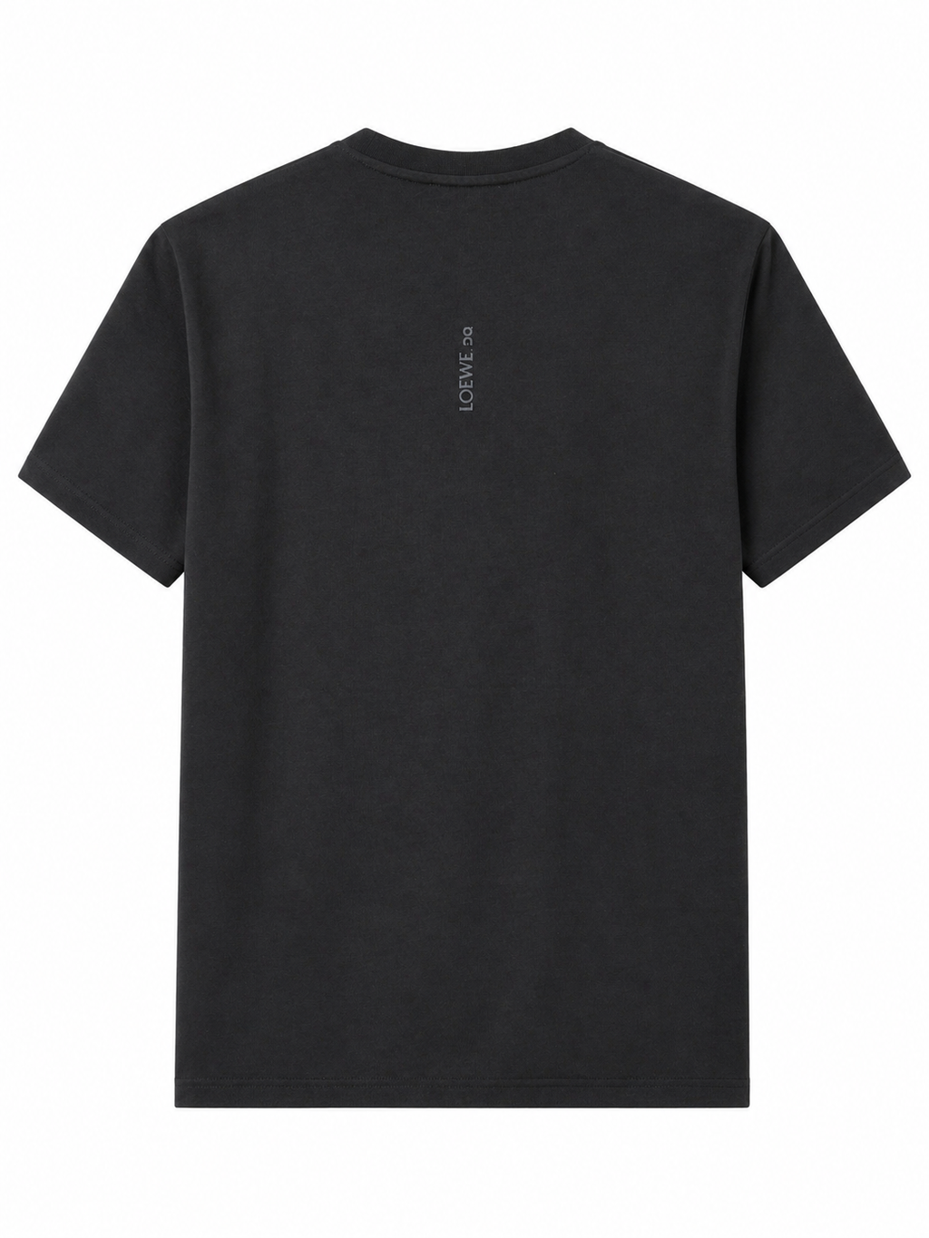 Loewe cotton   logo T-shirt- Black