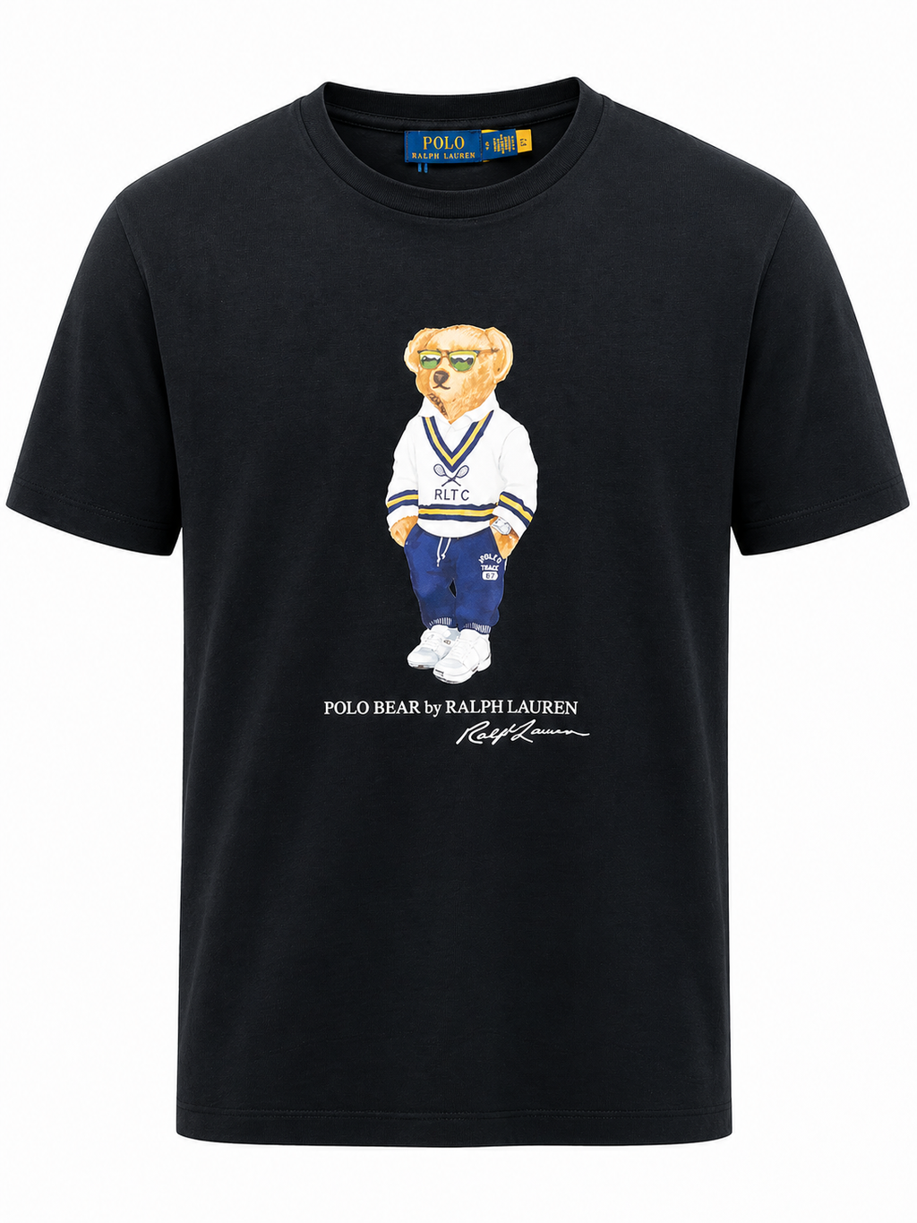 Ralph lauren Polo Bear graphic print T-shirt - Black