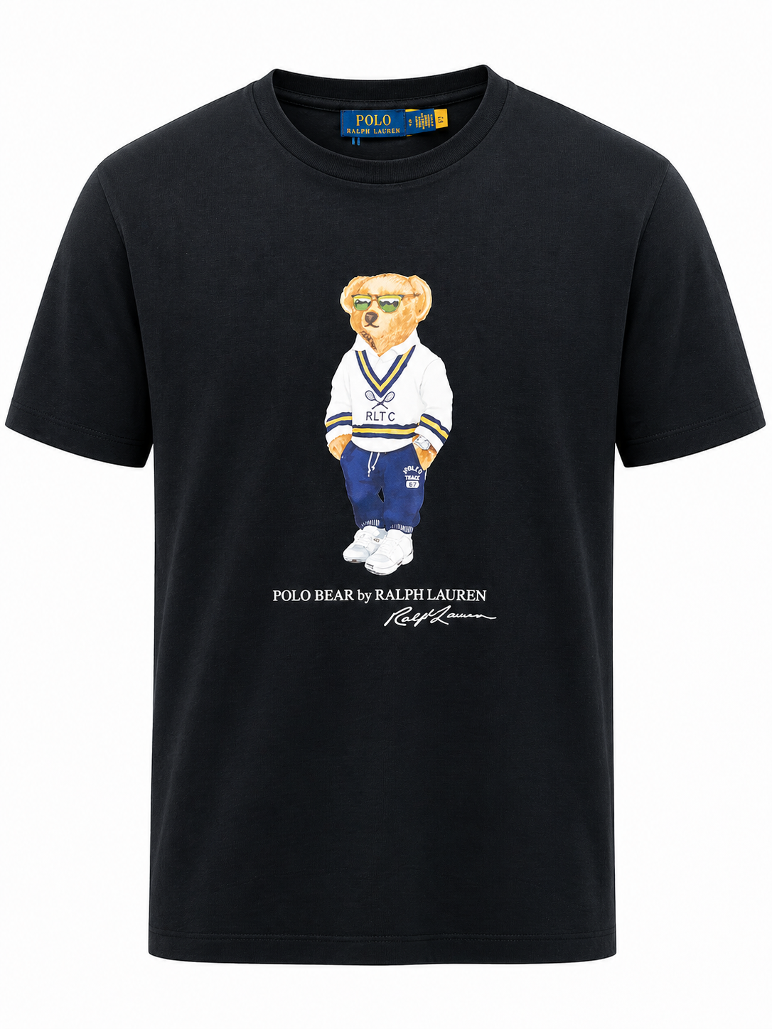 Ralph lauren Polo Bear graphic print T-shirt - Black