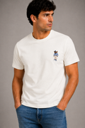 Ralph Lauren embroidered Polo Bear T-Shirt - Off-white