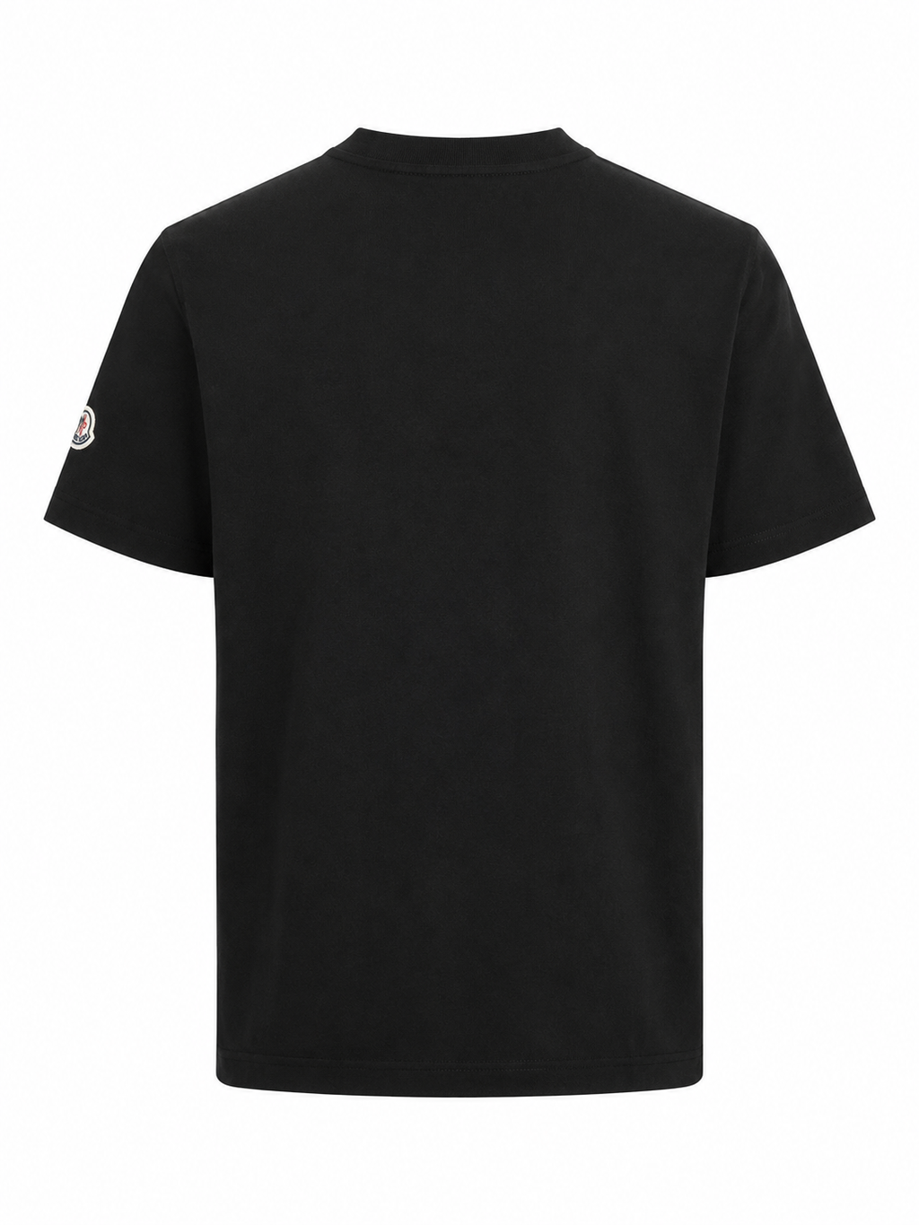 Moncler Embroidered Logo T-shirt - Black