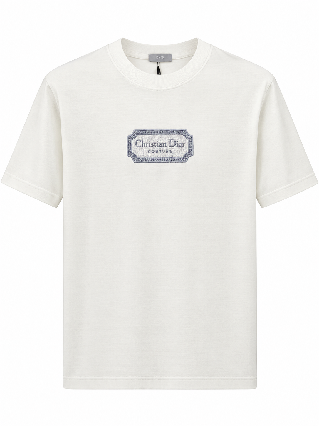 Dior Embroidered logo T-shirt - Off White