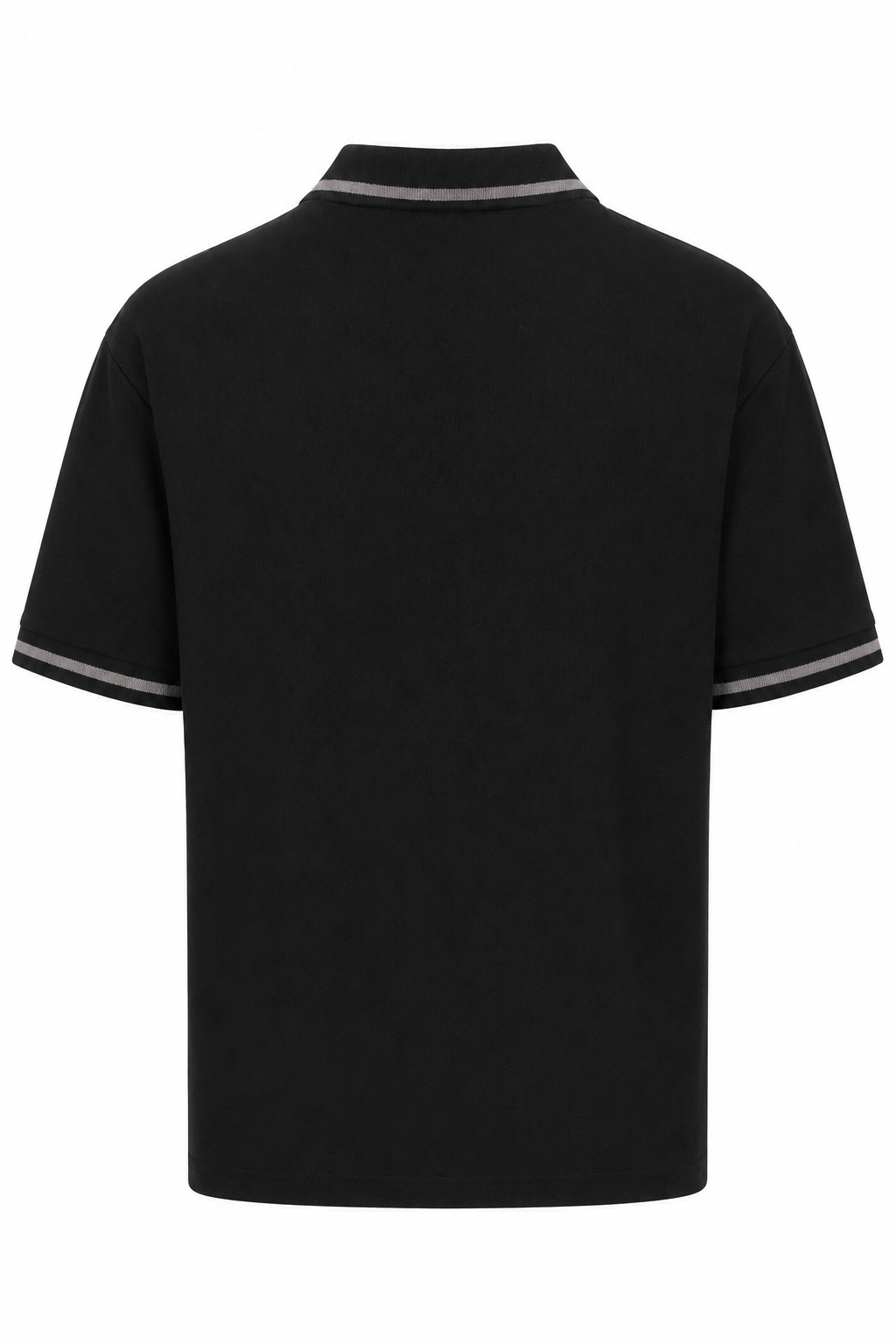 True Religion Metallic Logo Polo - Black