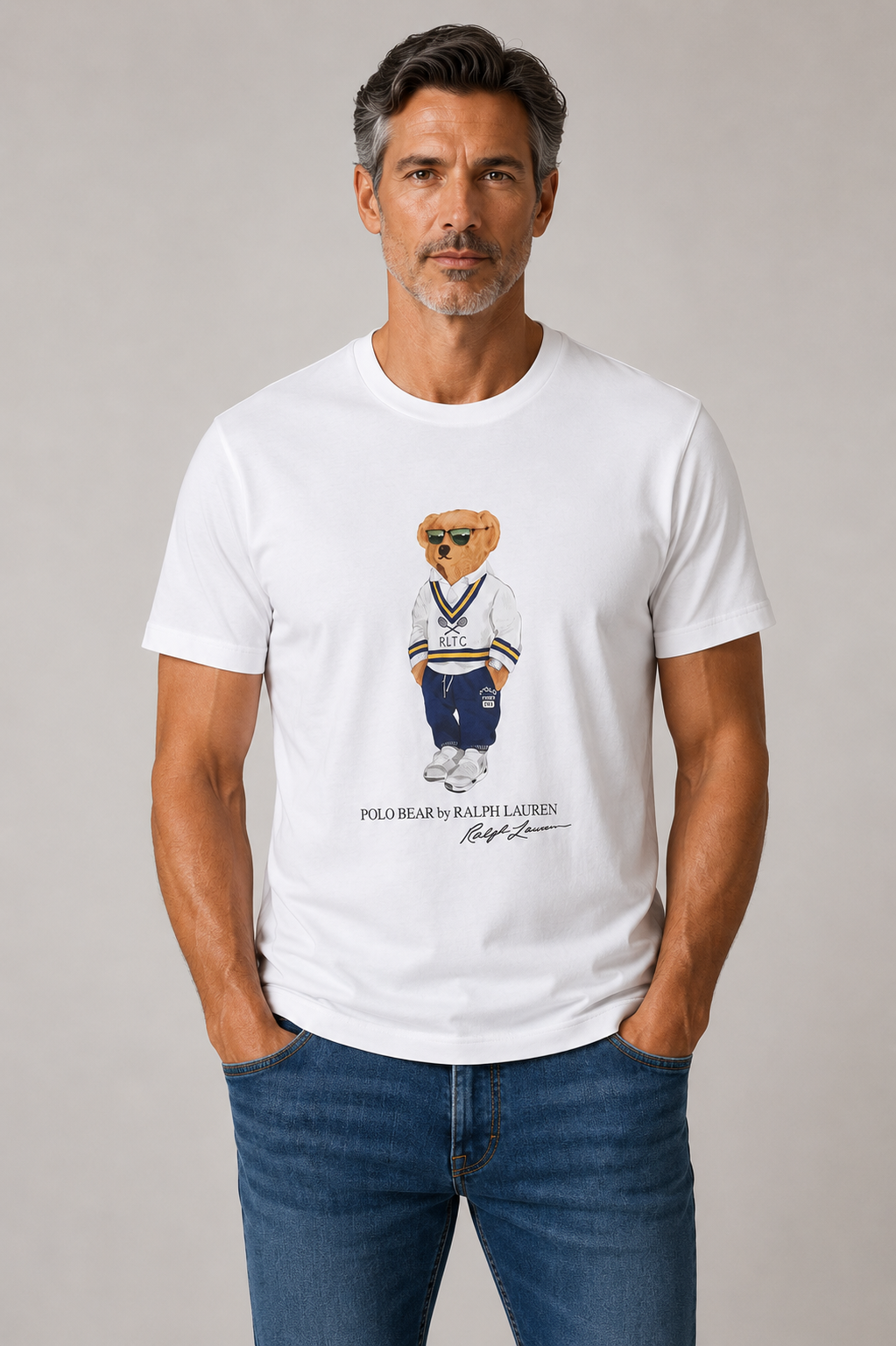 Ralph lauren Polo Bear graphic print T-shirt - White