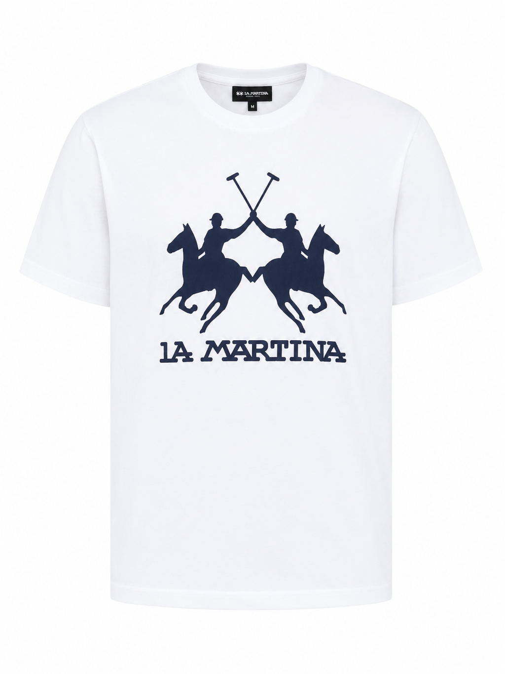 La Martina Brand Logo T-Shirt- White