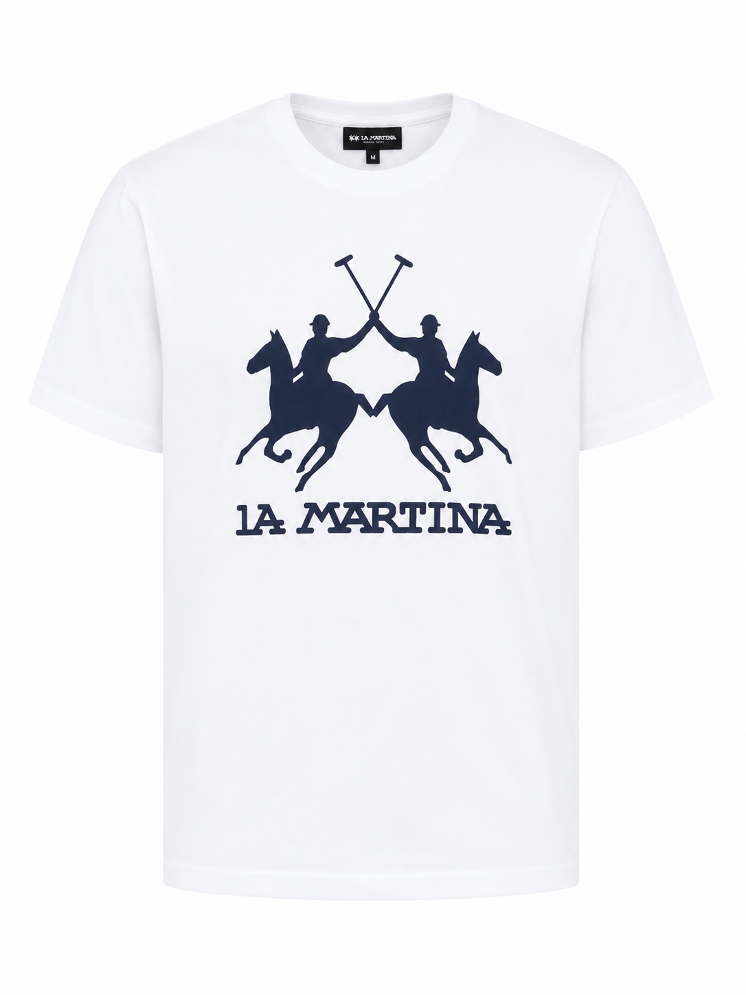 La Martina Brand Logo T-Shirt- White