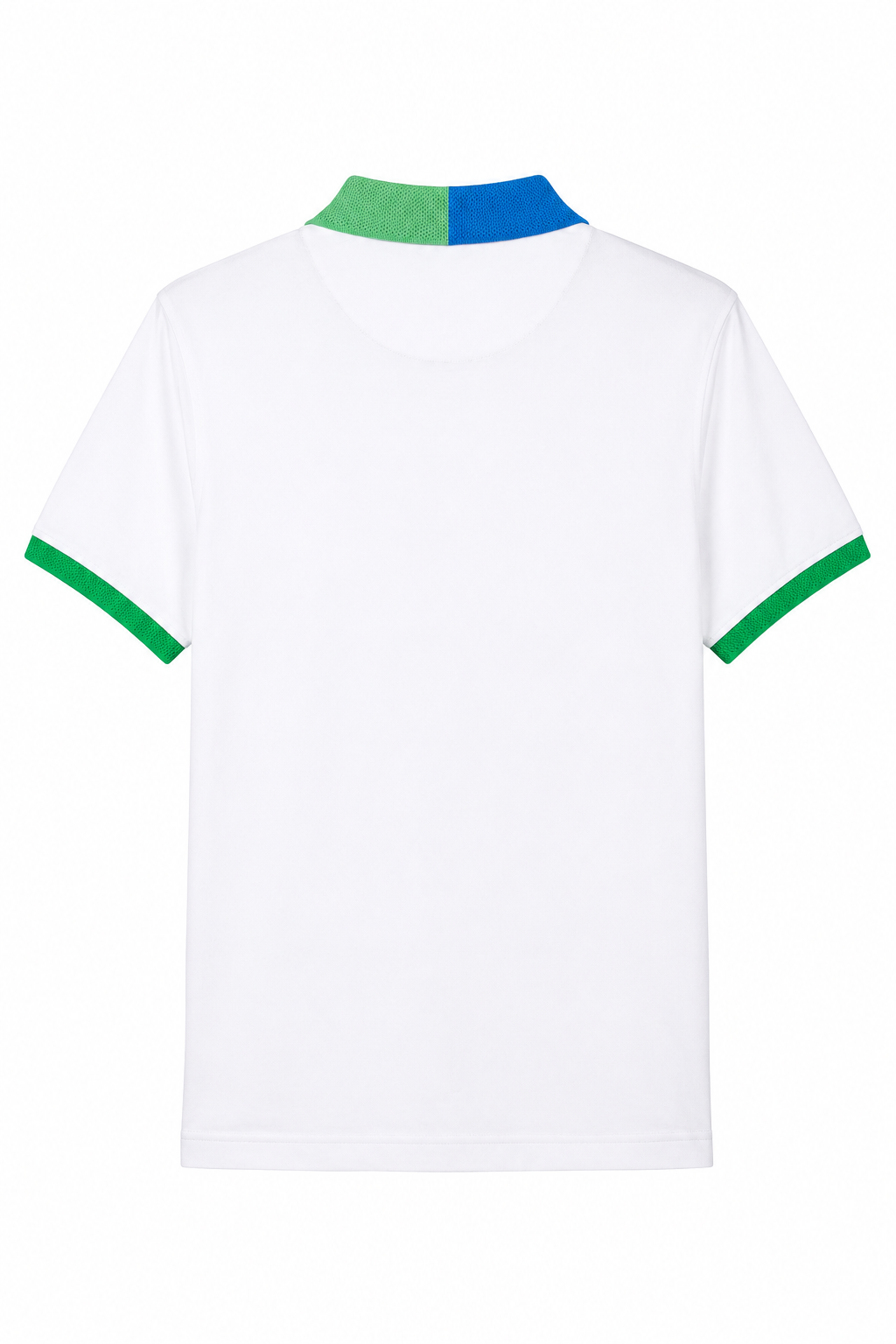 Harmont & Blaine colorful collar Polo - White