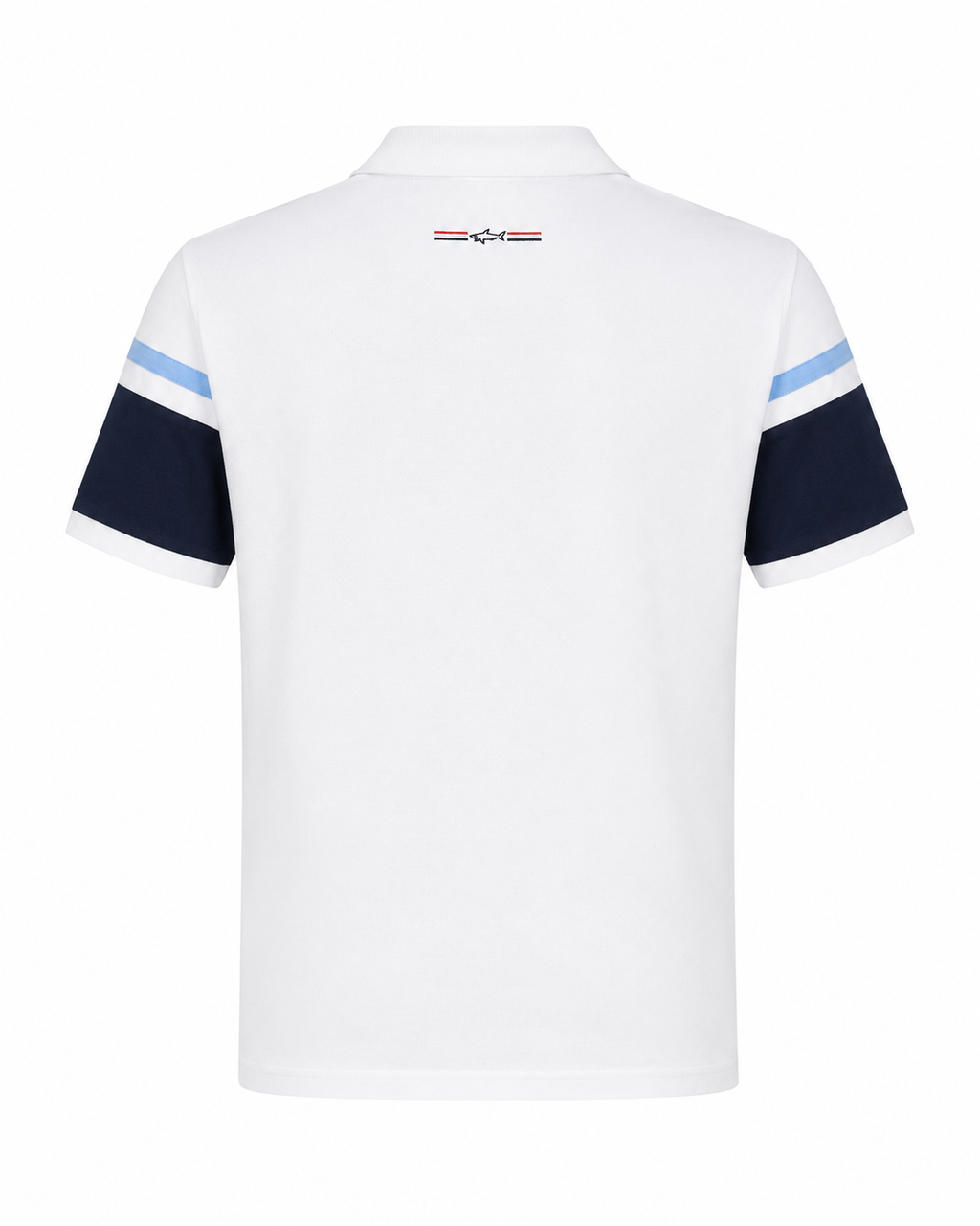 Paul & Shark striped polo - white