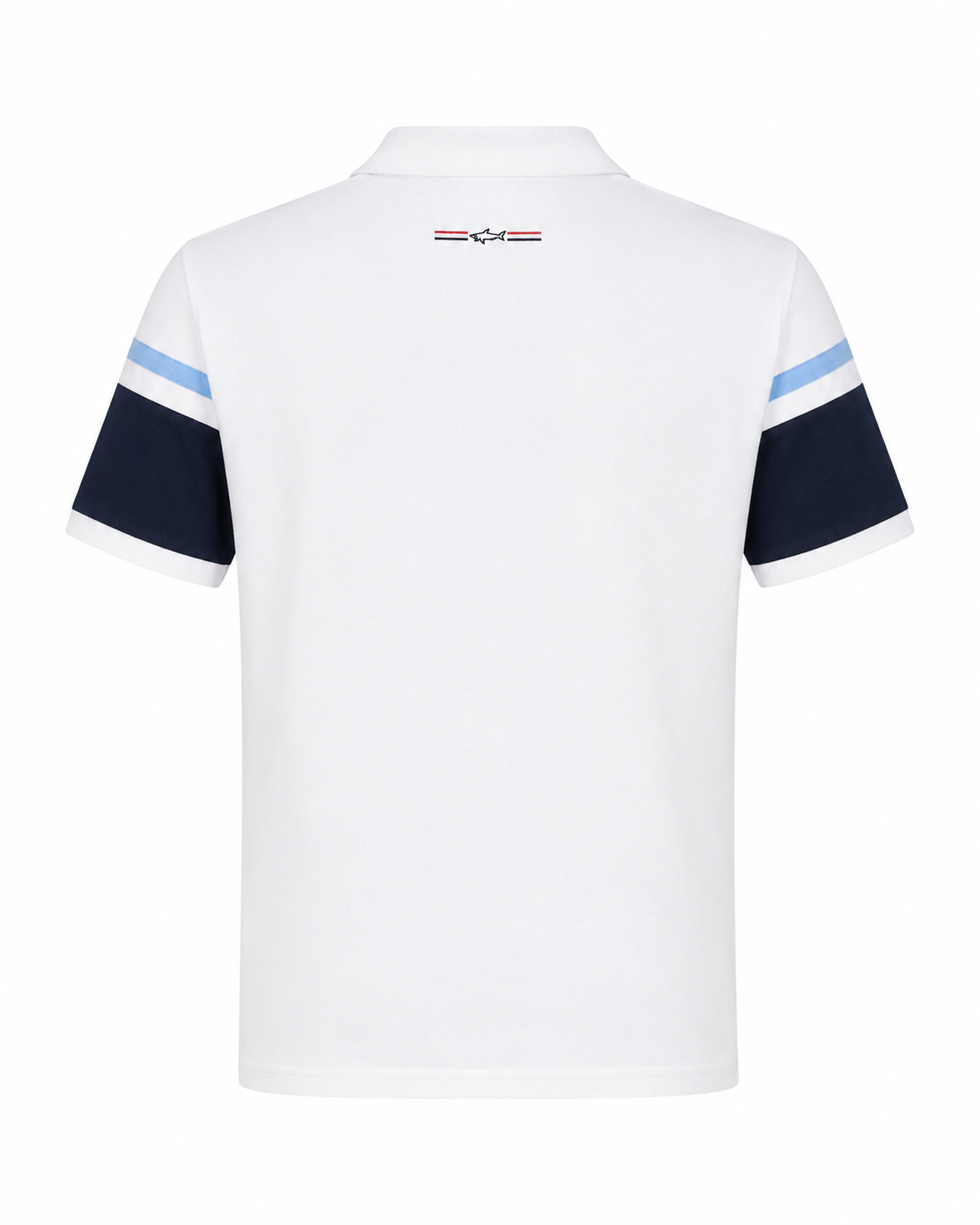 Paul & Shark striped polo - white