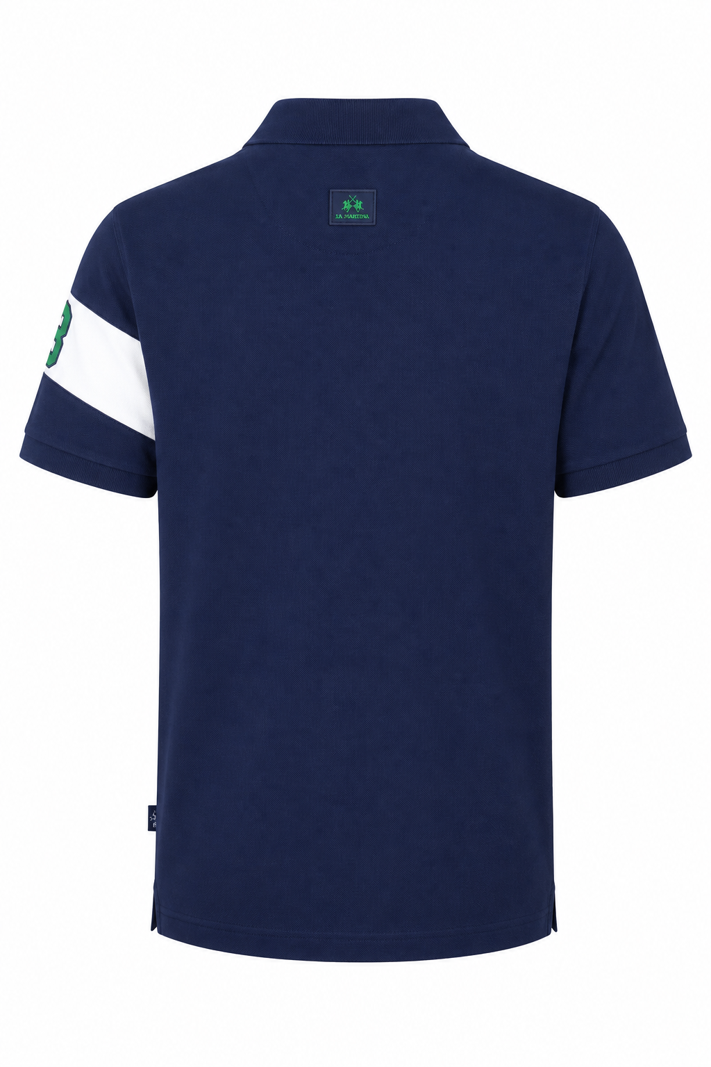 LM Milan logo Polo - Navy blue
