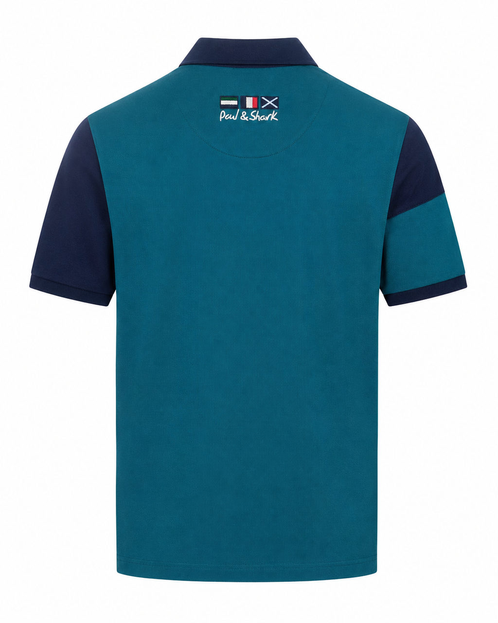 Paul & Shark colorblock polo - Navy and green