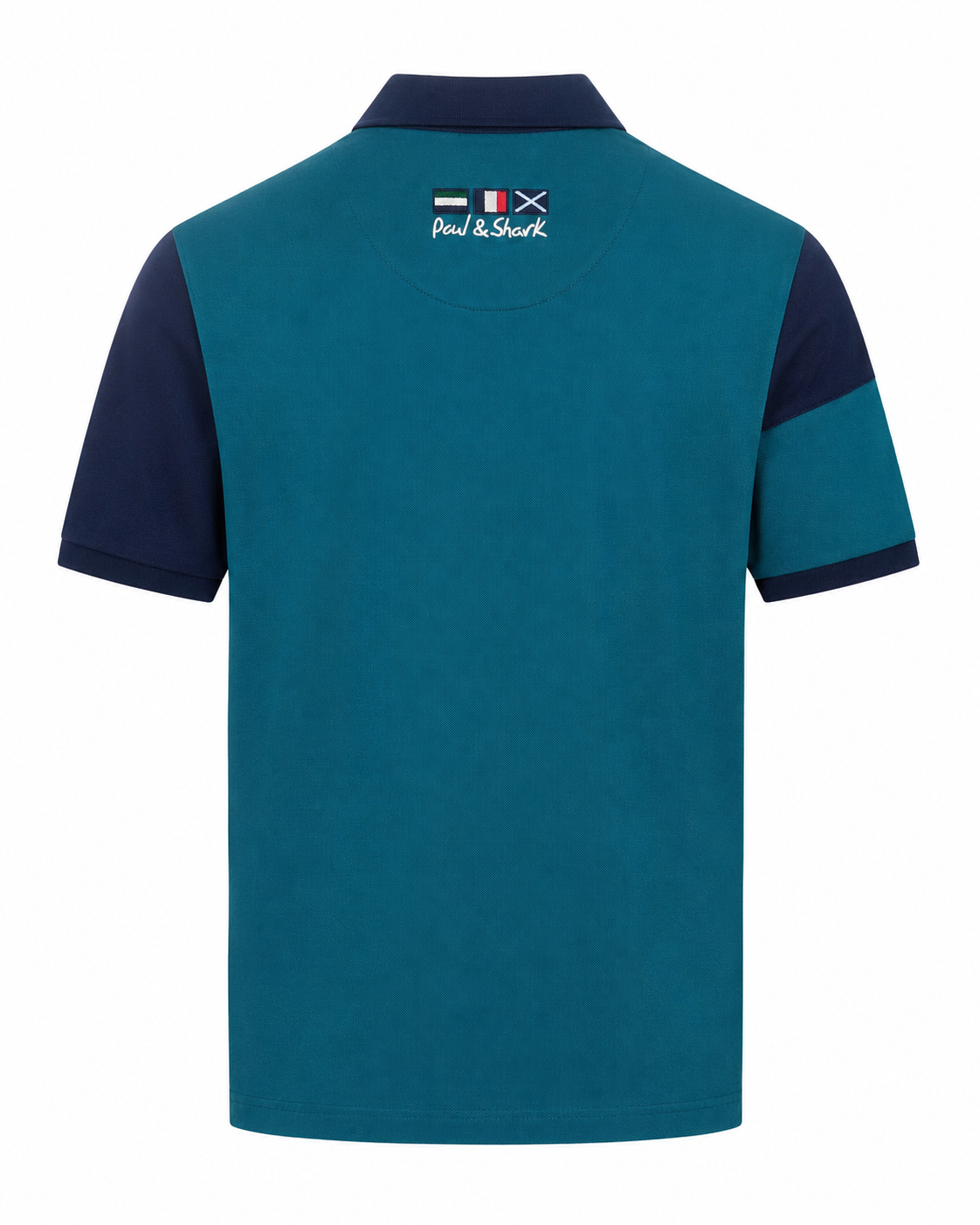 Paul & Shark colorblock polo - Navy and green