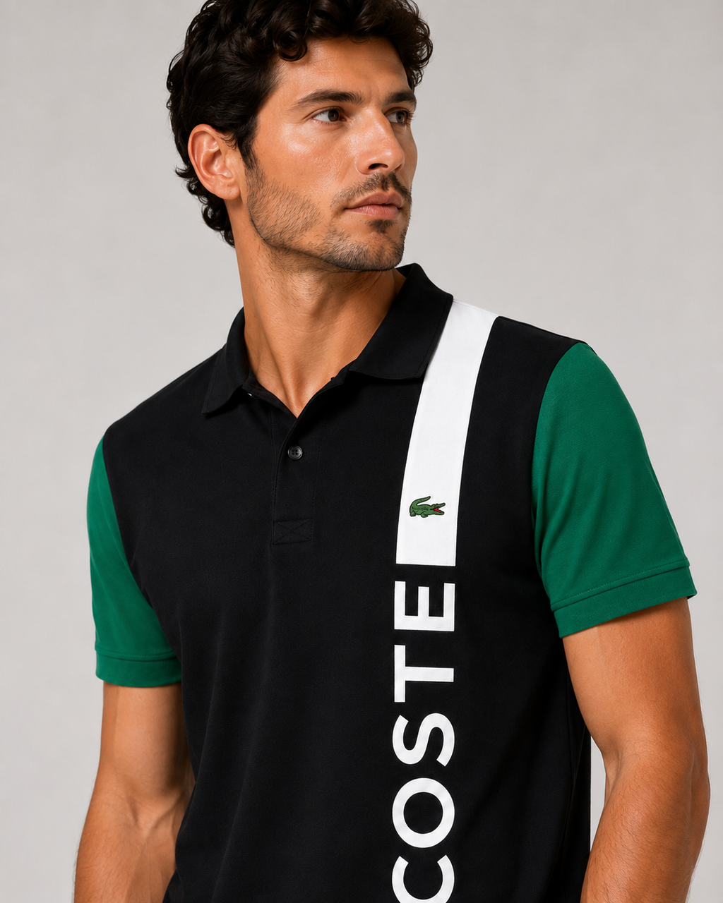 Lacoste sporty style Polo - Black
