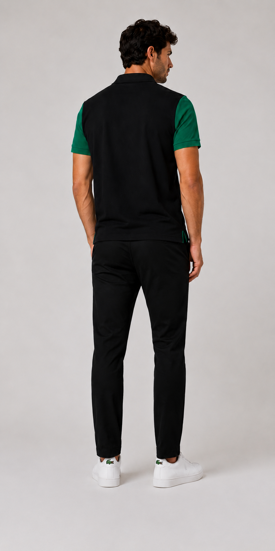 Lacoste sporty style Polo - Black