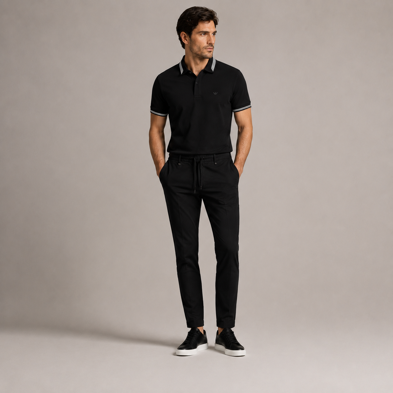 Emporio Armani Polo – Black