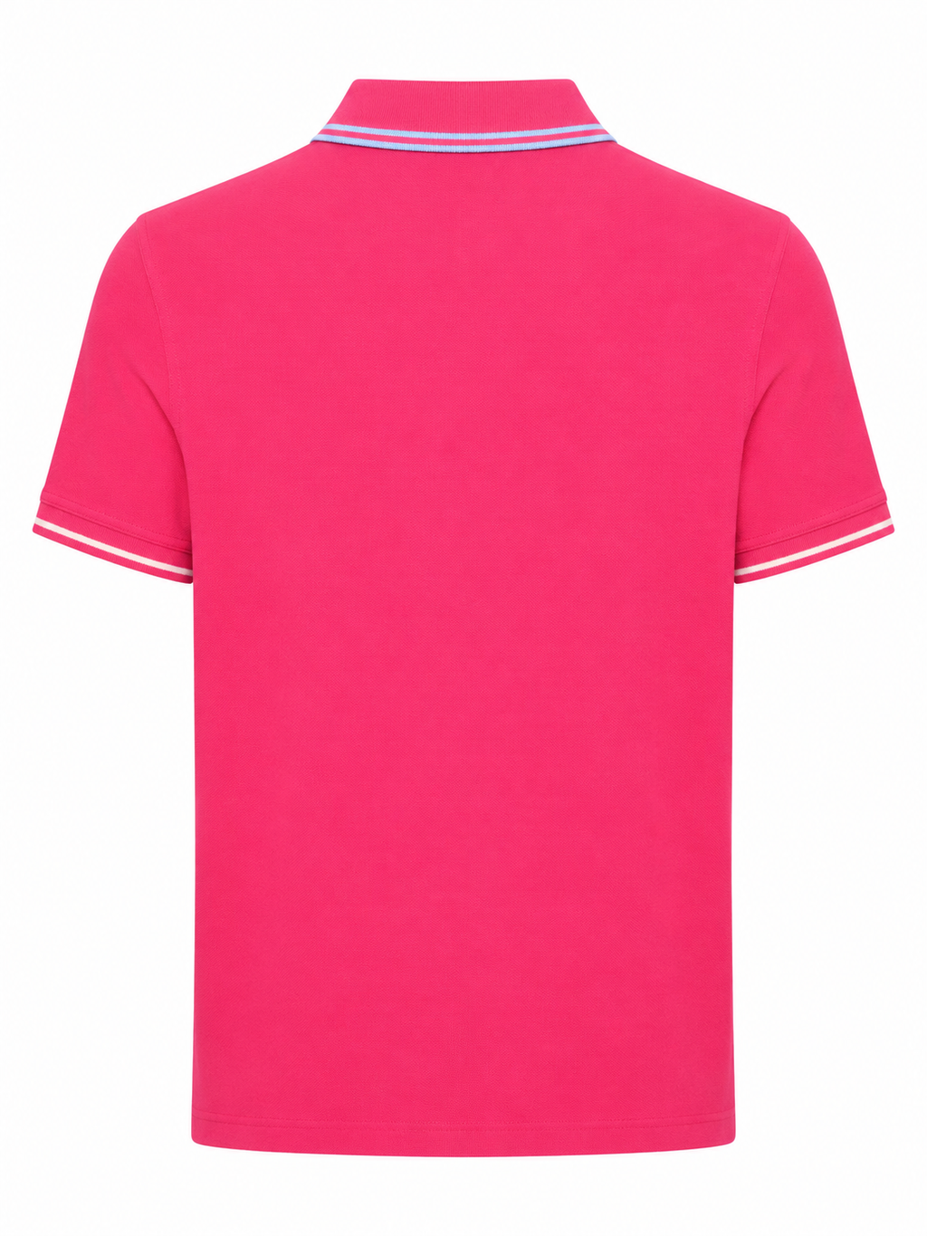 Benetton Regular Fit Embroidered Logo  Polo - Pink