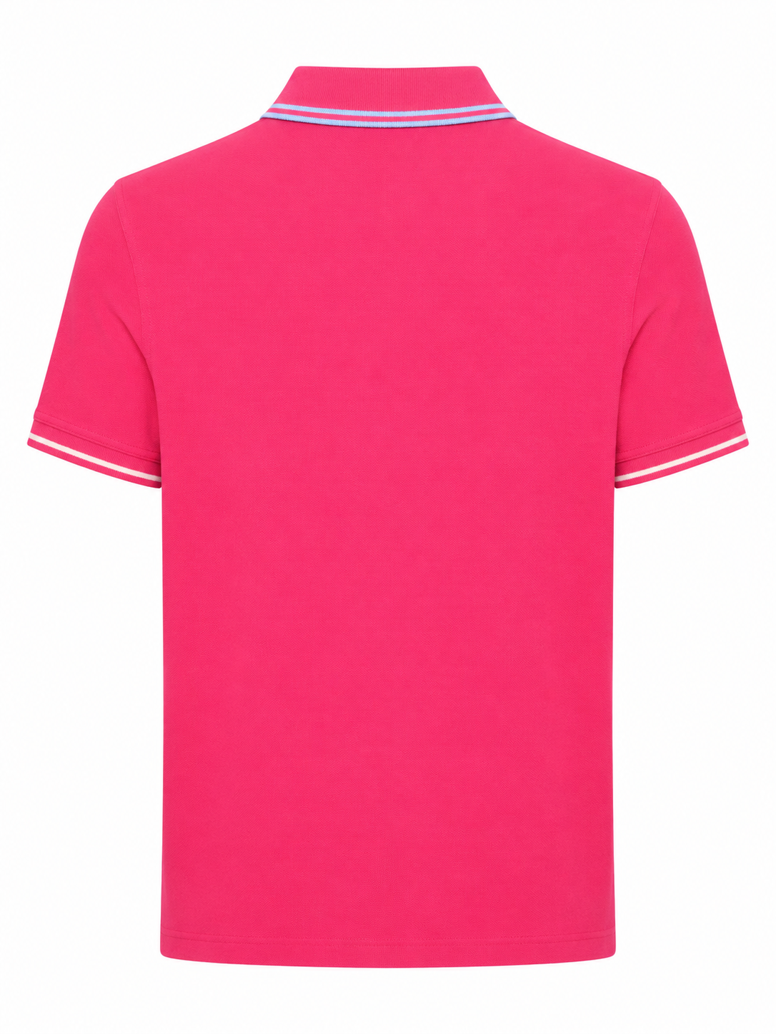 Benetton Regular Fit Embroidered Logo  Polo - Pink