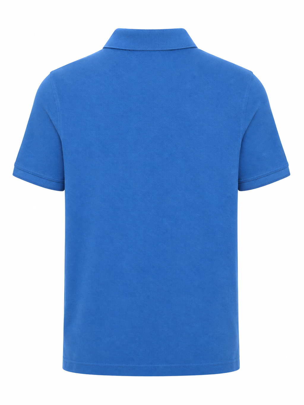 Benetton Regular Fit Embroidered Logo  Polo -Washed Blue
