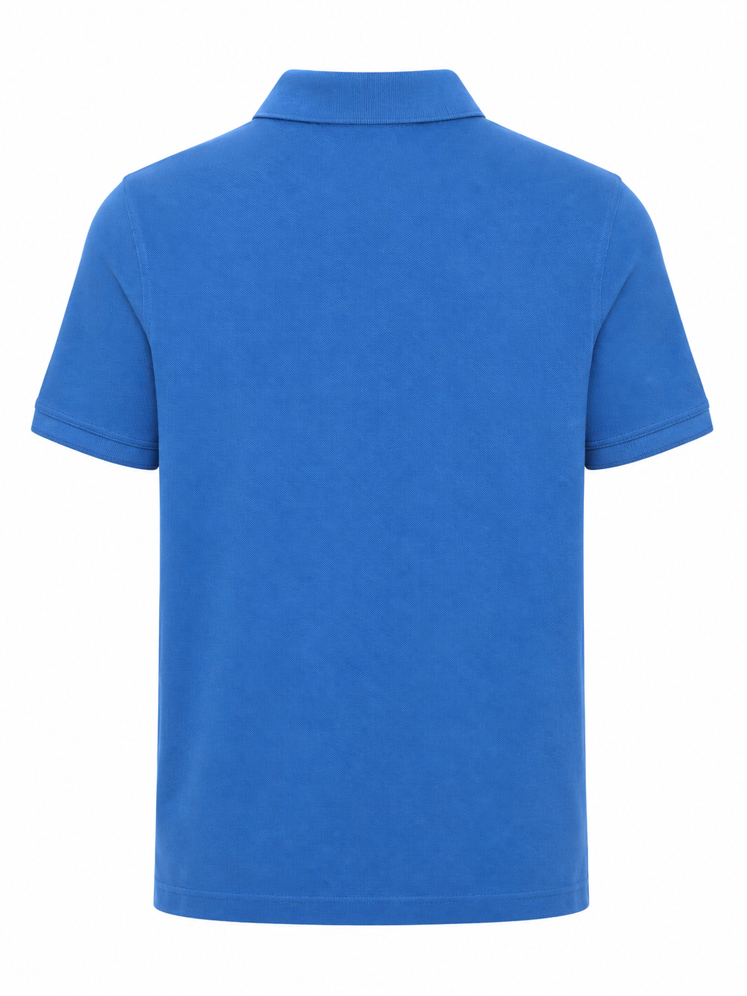 Benetton Regular Fit Embroidered Logo  Polo -Washed Blue