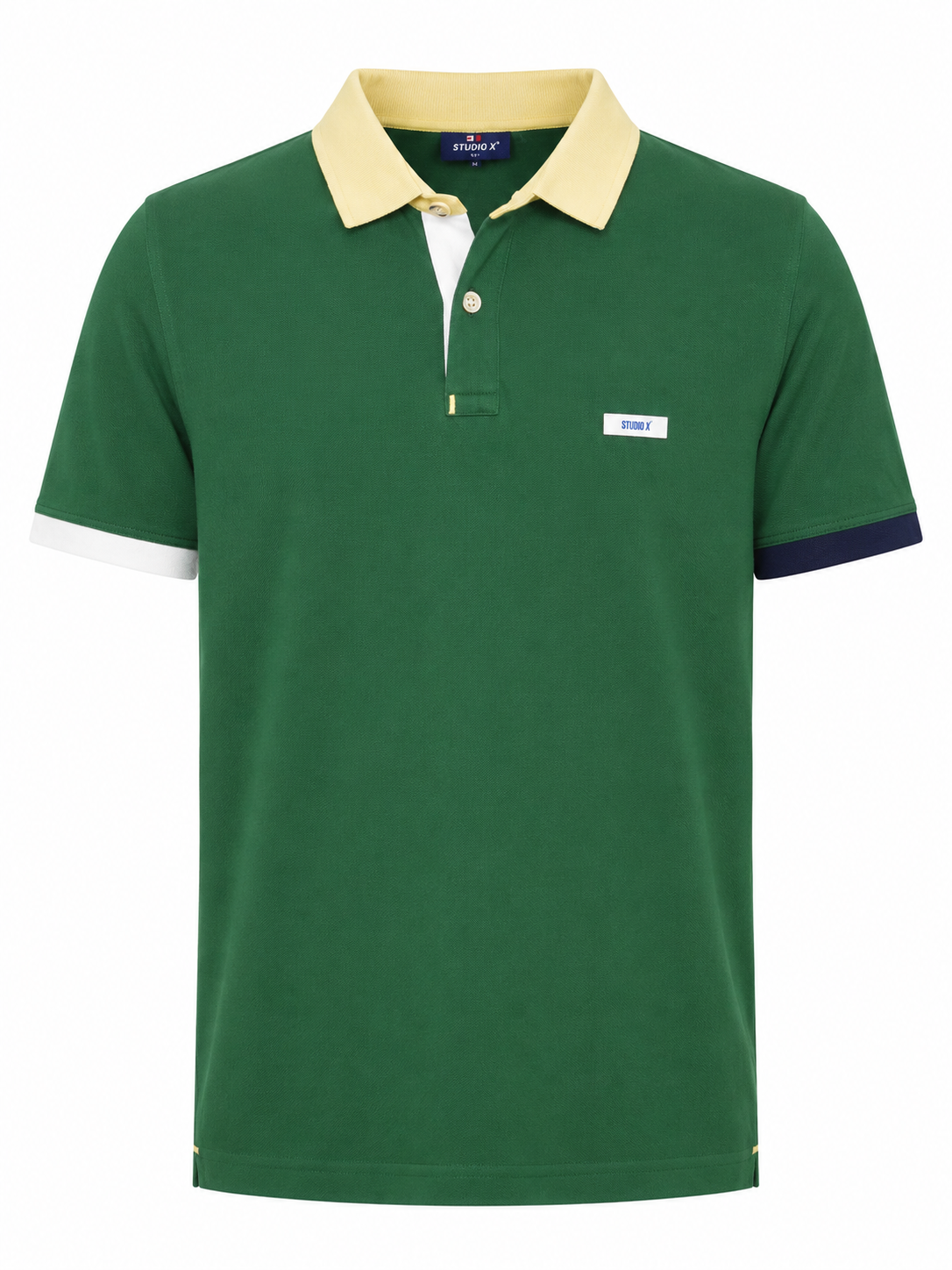 Studio X multi color Polo , Green