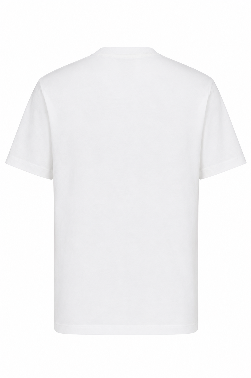 Dior embroidered Blue Logo T-shirt - White