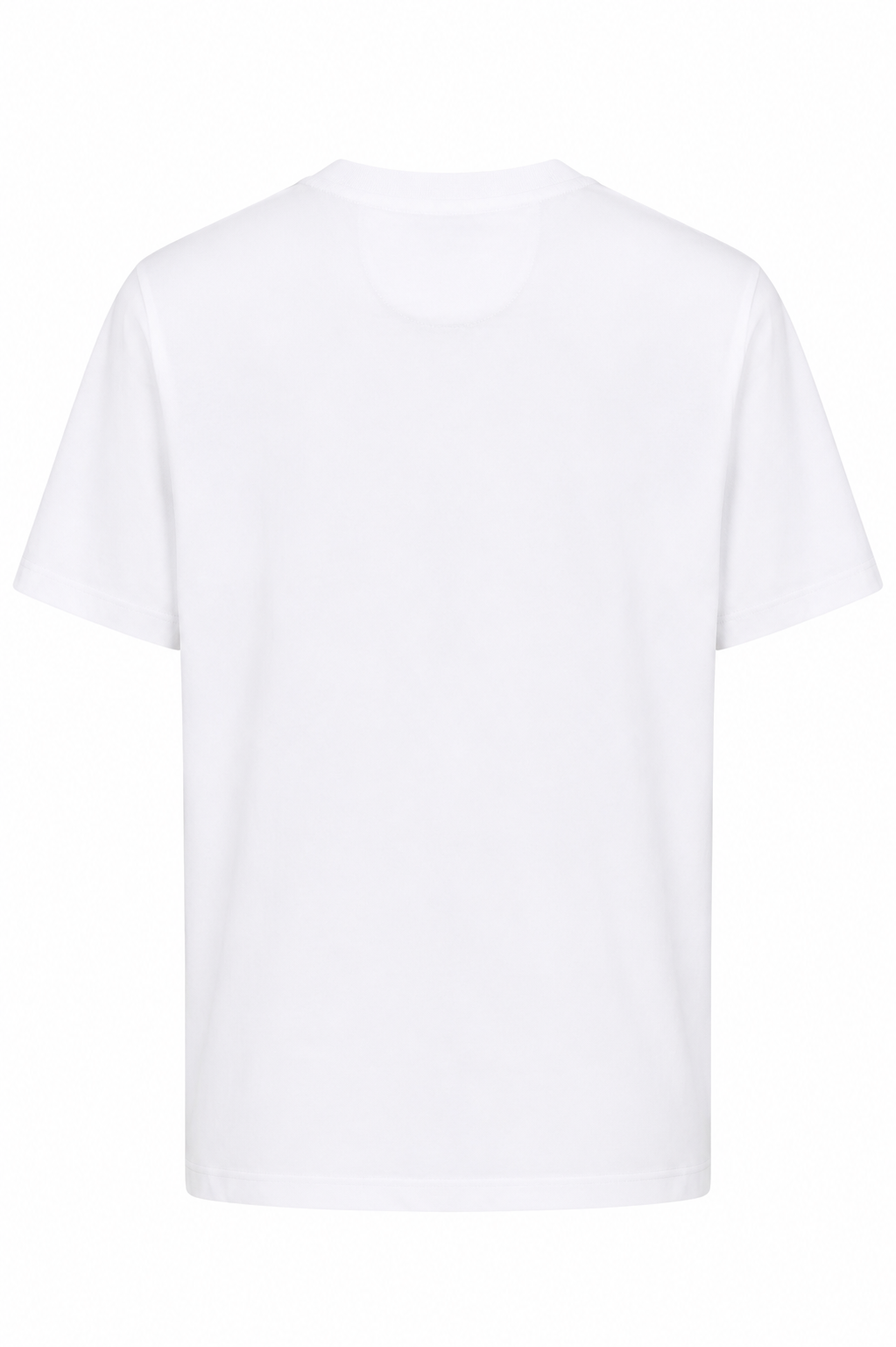 La Martina Crew Neck Short Sleeve Graphic Print T-Shirt -White