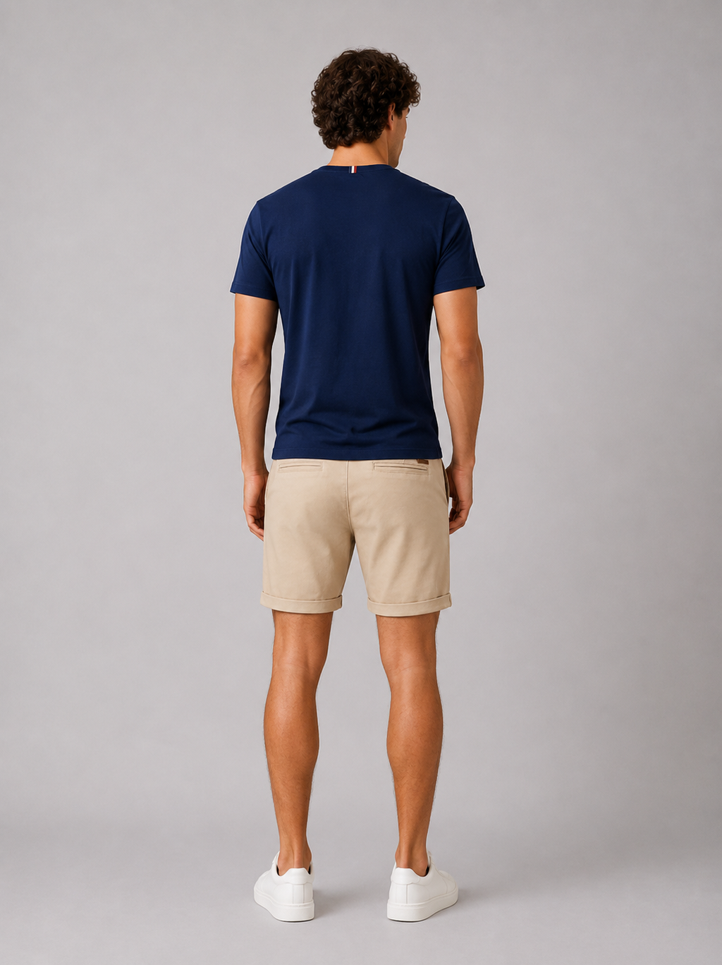 Jack&Jones Crew Neck Short Sleeve Brand Logo T-shirt, Navy