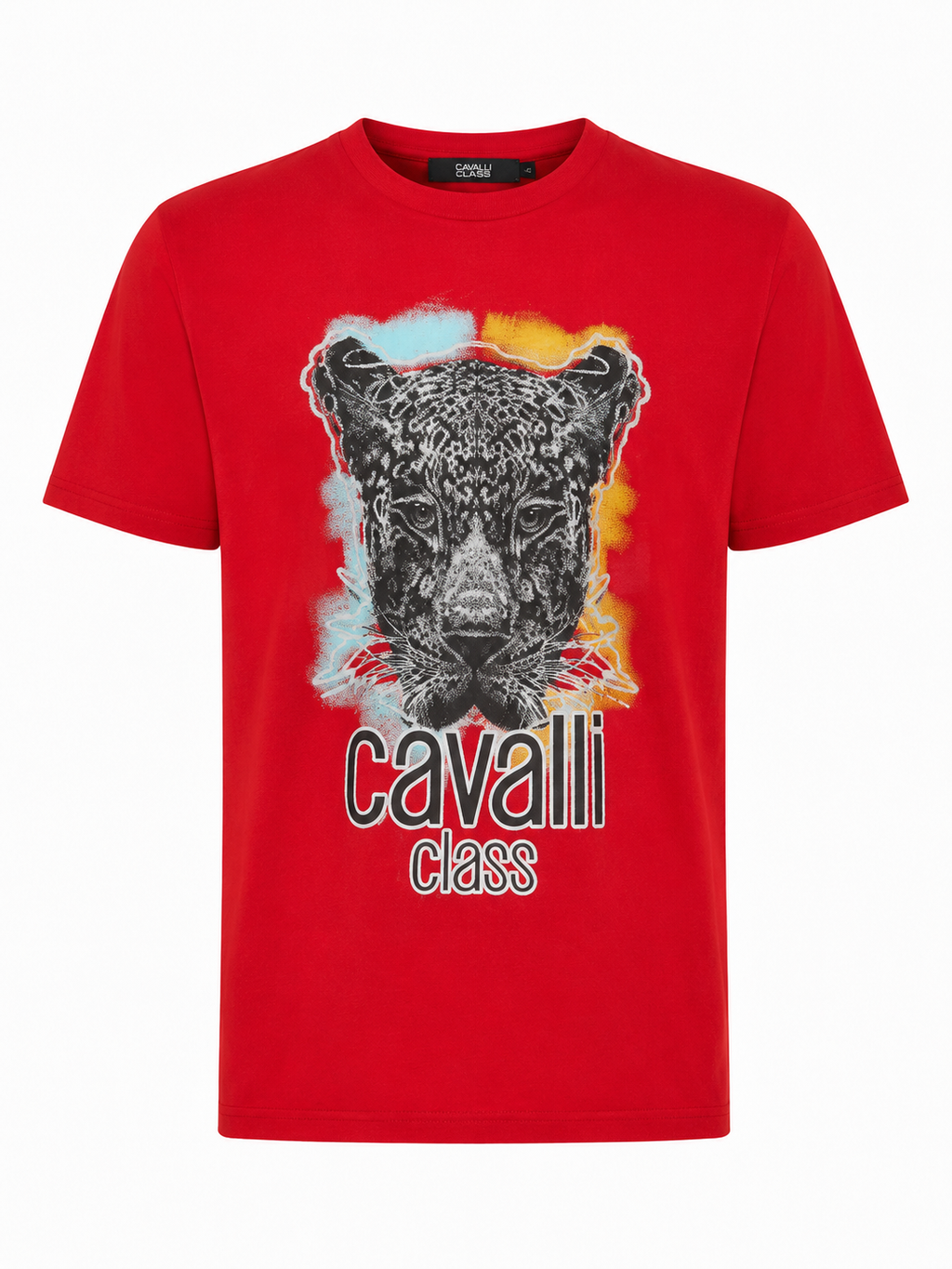 Cavalli class graphic short sleeve T-shirt