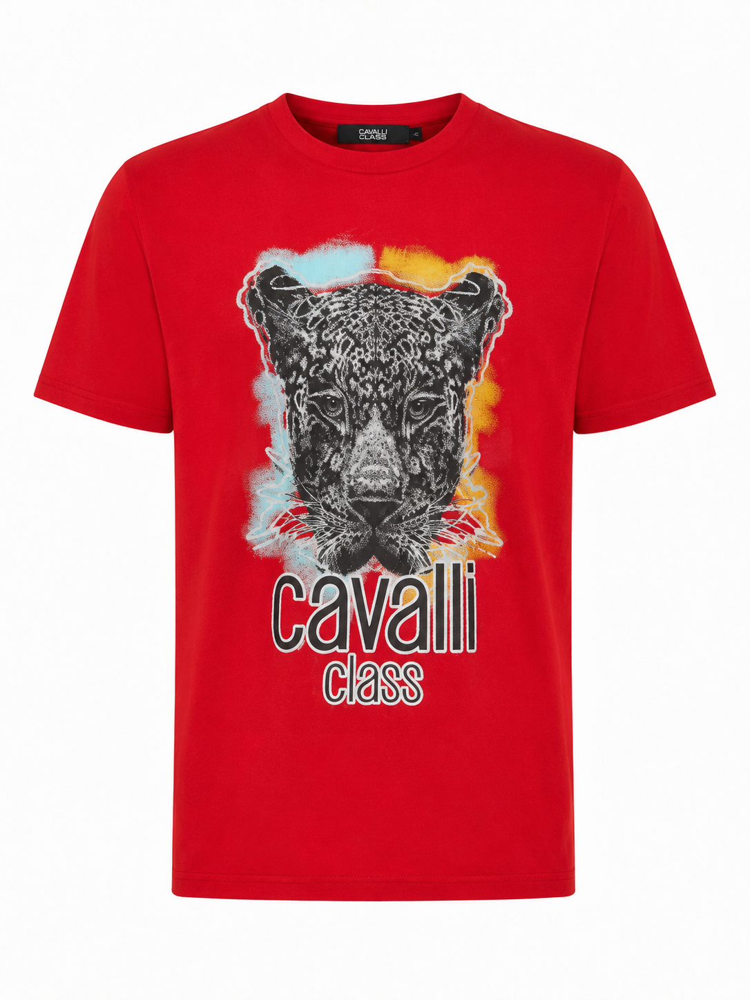 Cavalli class graphic short sleeve T-shirt