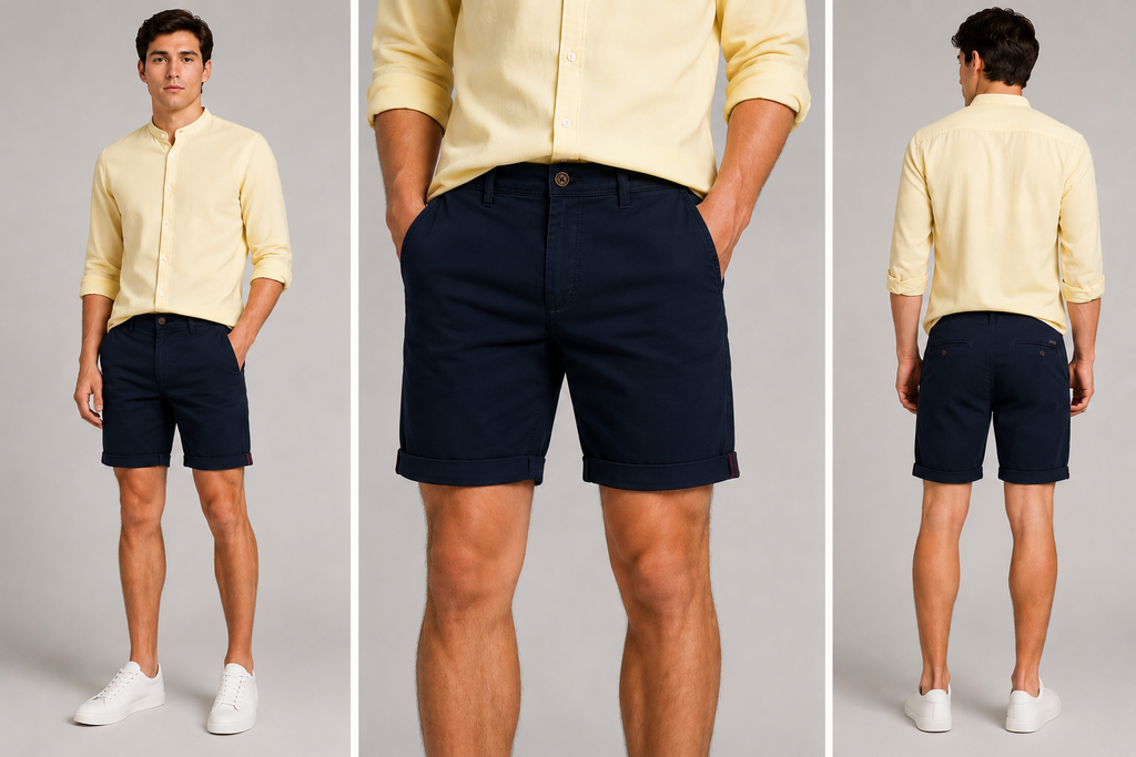 jack and jones Regular Fit Chino shorts - Navy blue