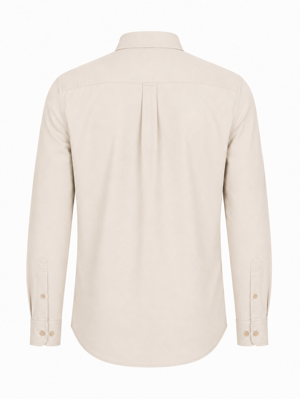 U.S. Polo Beige Long-Sleeve Basic Shirt= Beige