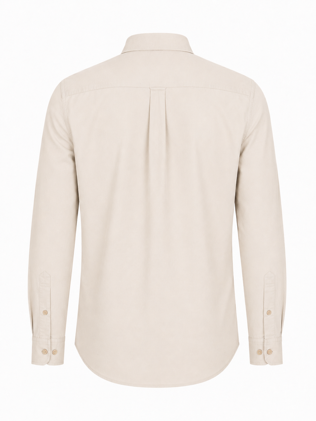 U.S. Polo Beige Long-Sleeve Basic Shirt= Beige