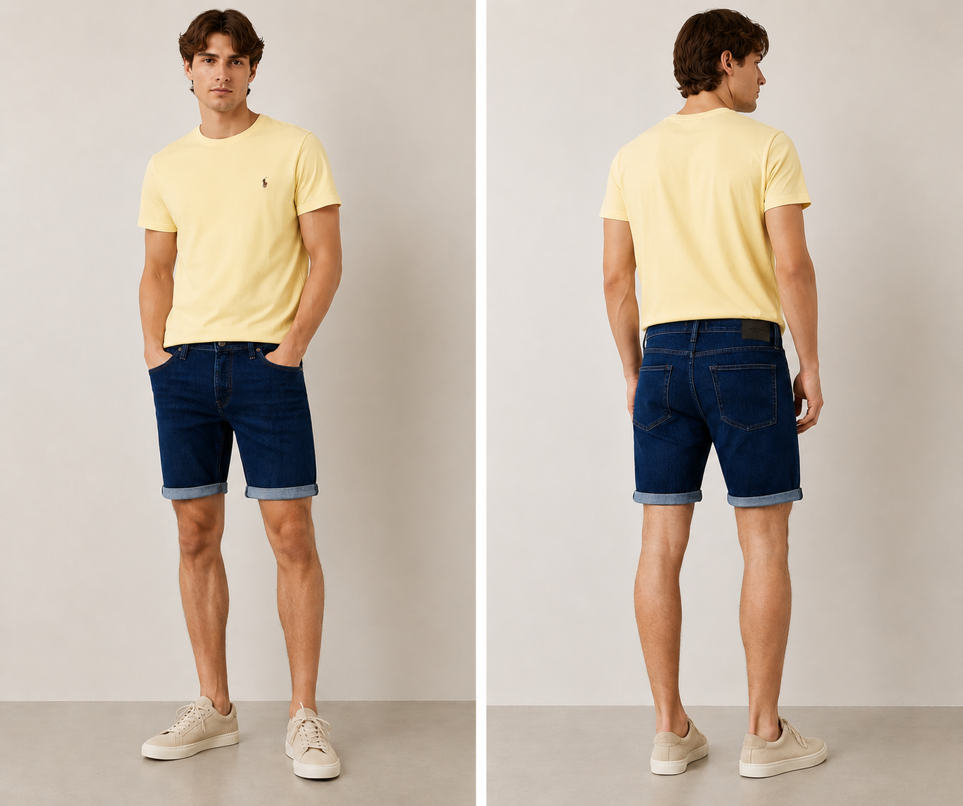 Jack and jones Denim short- Blue navy