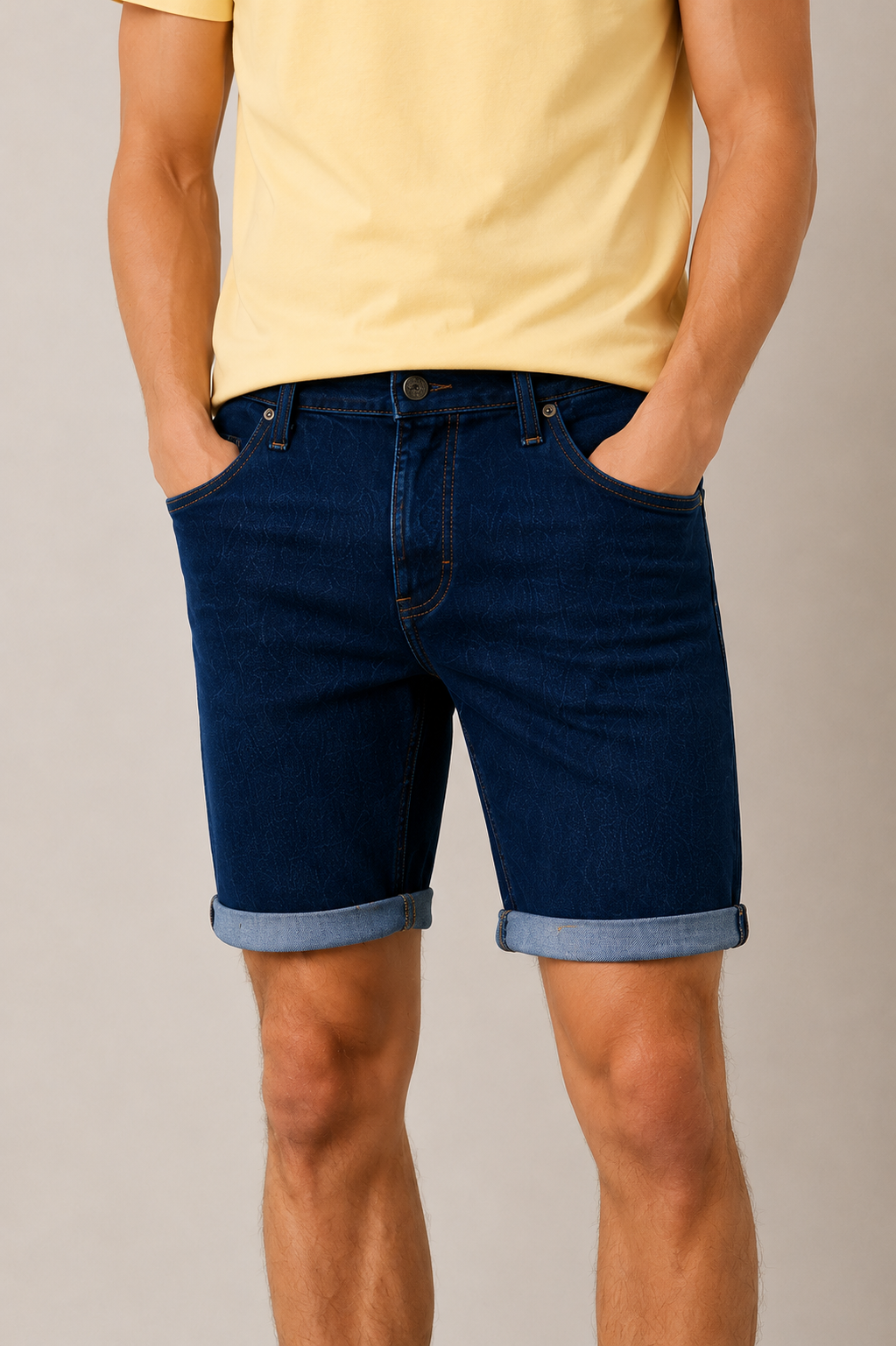 Jack and jones Denim short- Blue navy
