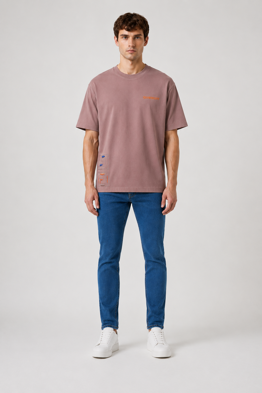 Givenchy Oversized Colorful detailing - Mauve