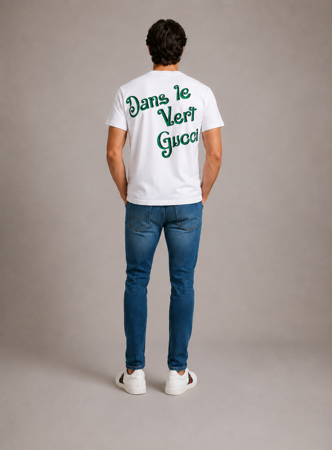 Gucci Graphic print logo t-shirt - White