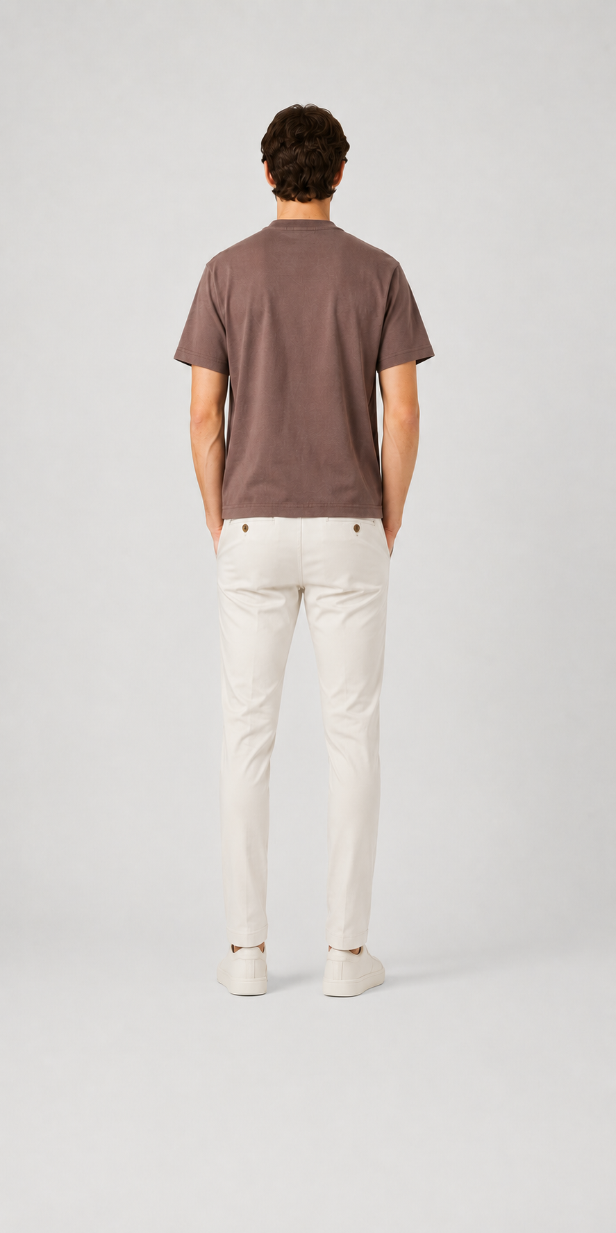 Balenciaga  Logo T-Shirt - Brown