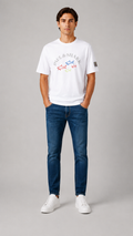 Paul & Shark Logo T-shirt- White