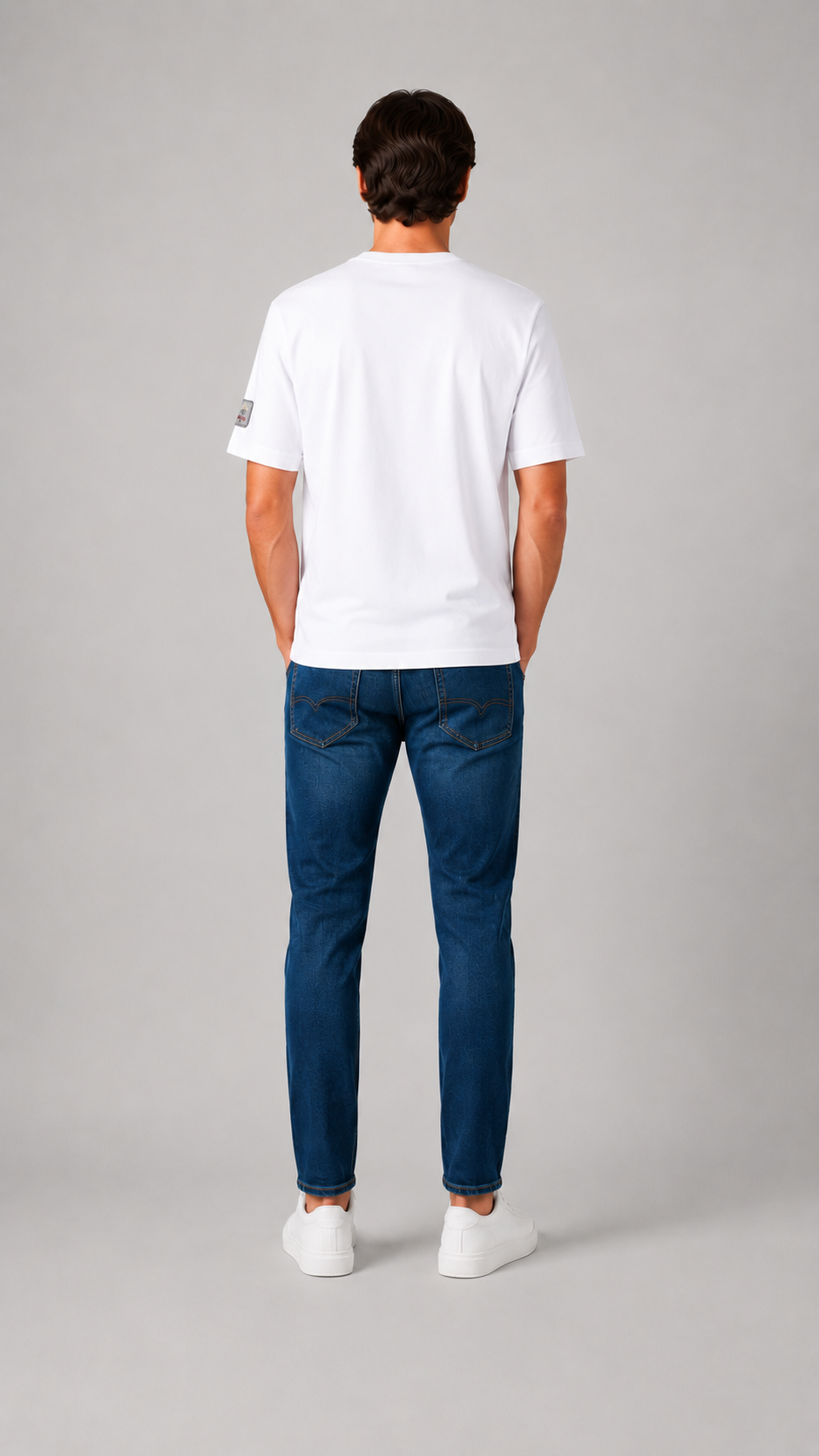 Paul & Shark Logo T-shirt- White