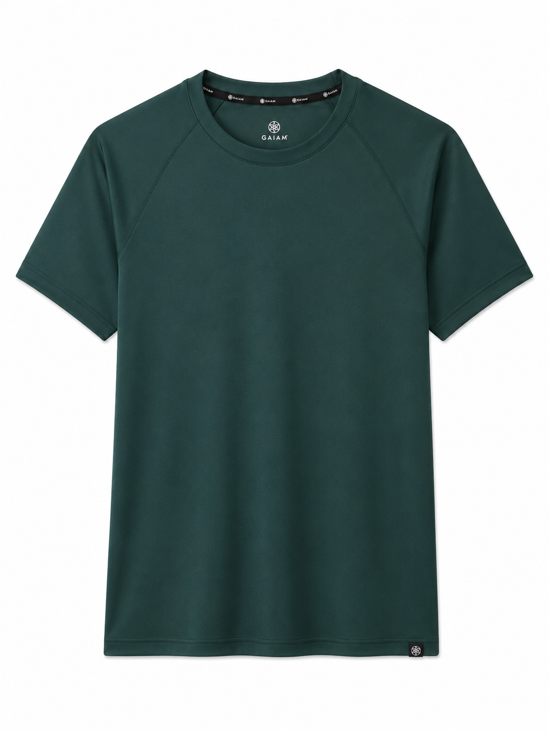Gaiam Slim Fit Training T-Shirt- Dark Green