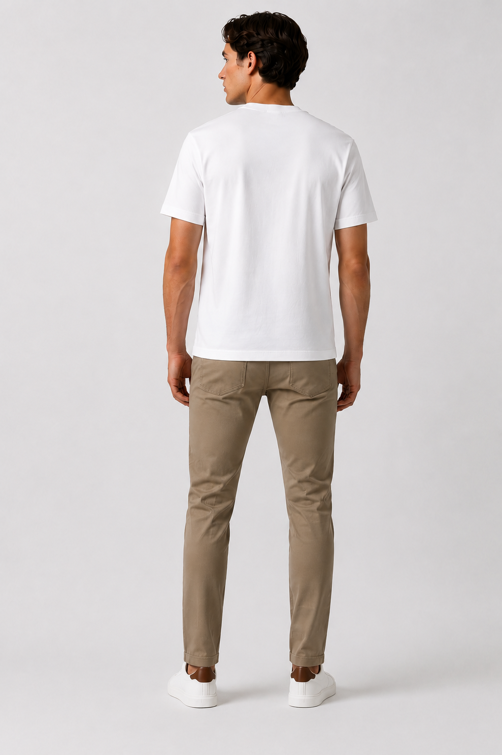 Prada Chest logo T-shirt- White