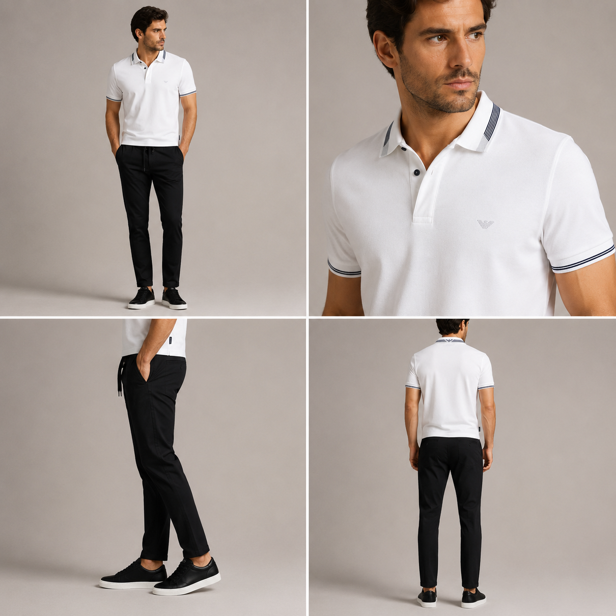 Emporio Armani Polo – White