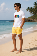 Louis Vuitton Multi color Logo Print T-Shirt - White