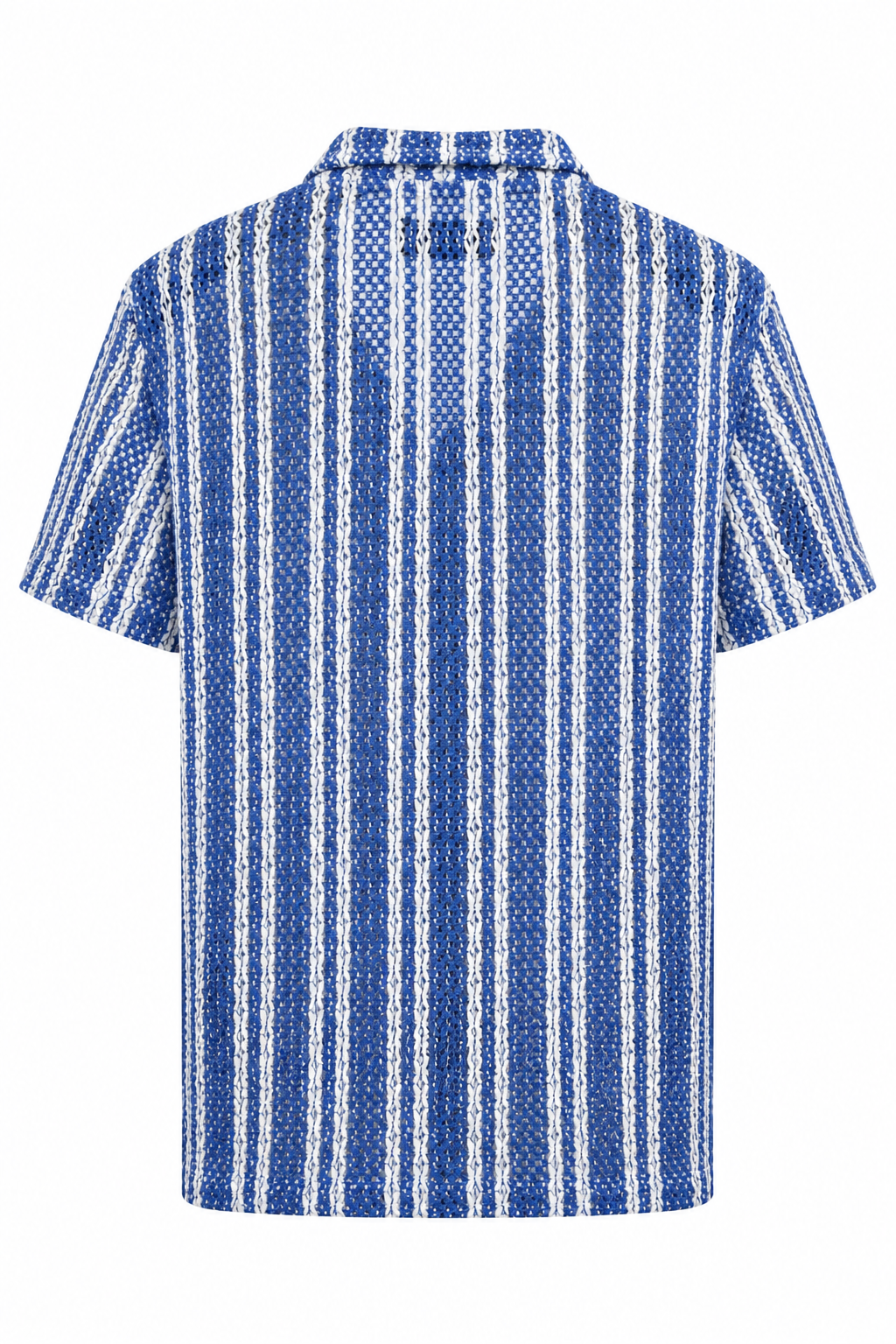 Amiri Textured Stripe  Shirt - Blue