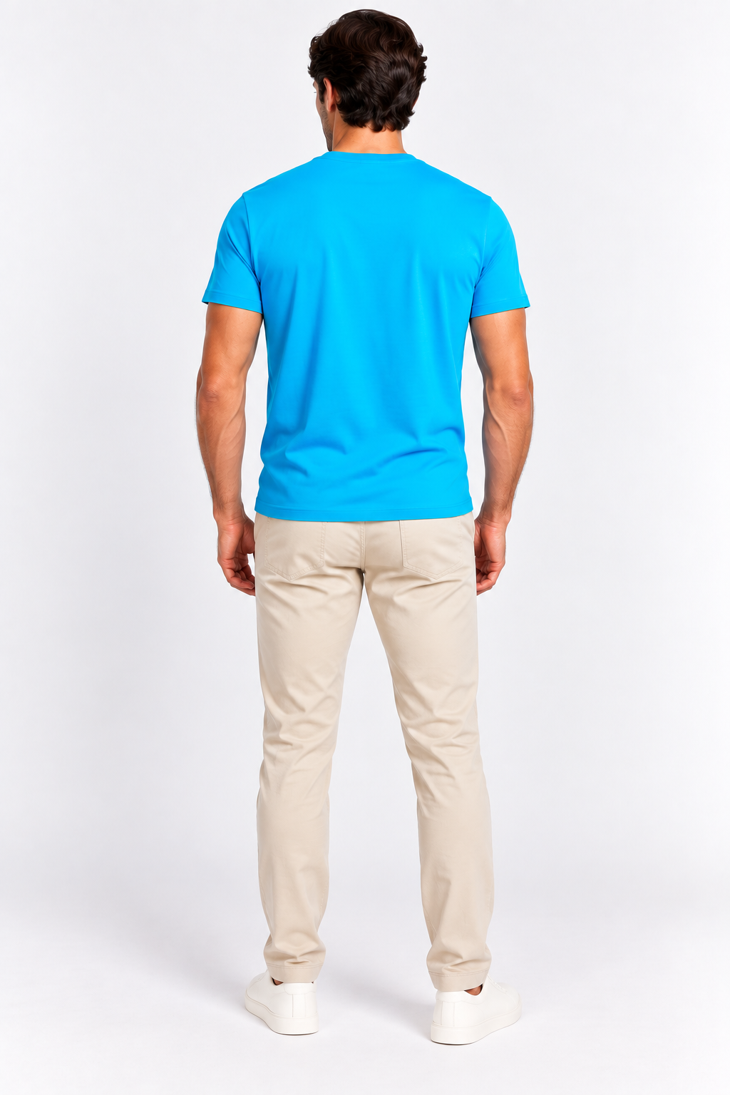 Guess Triangle logo T-shirt - Turquoise