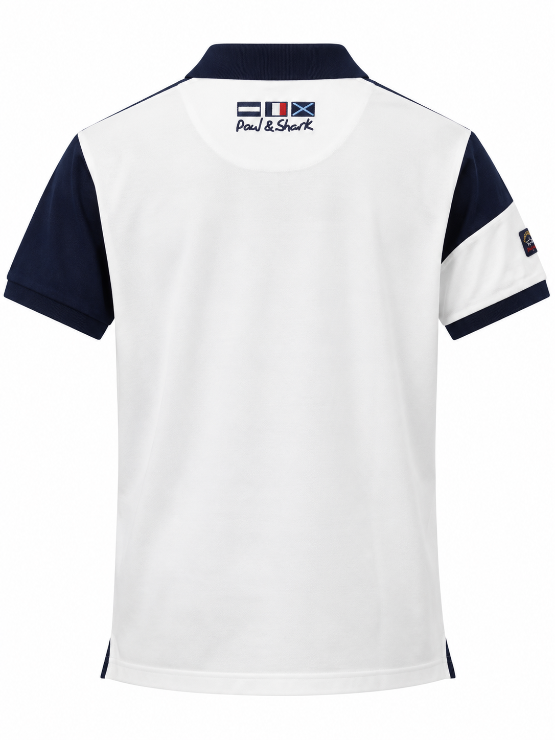 Paul & Shark colorblock polo - Navy and White