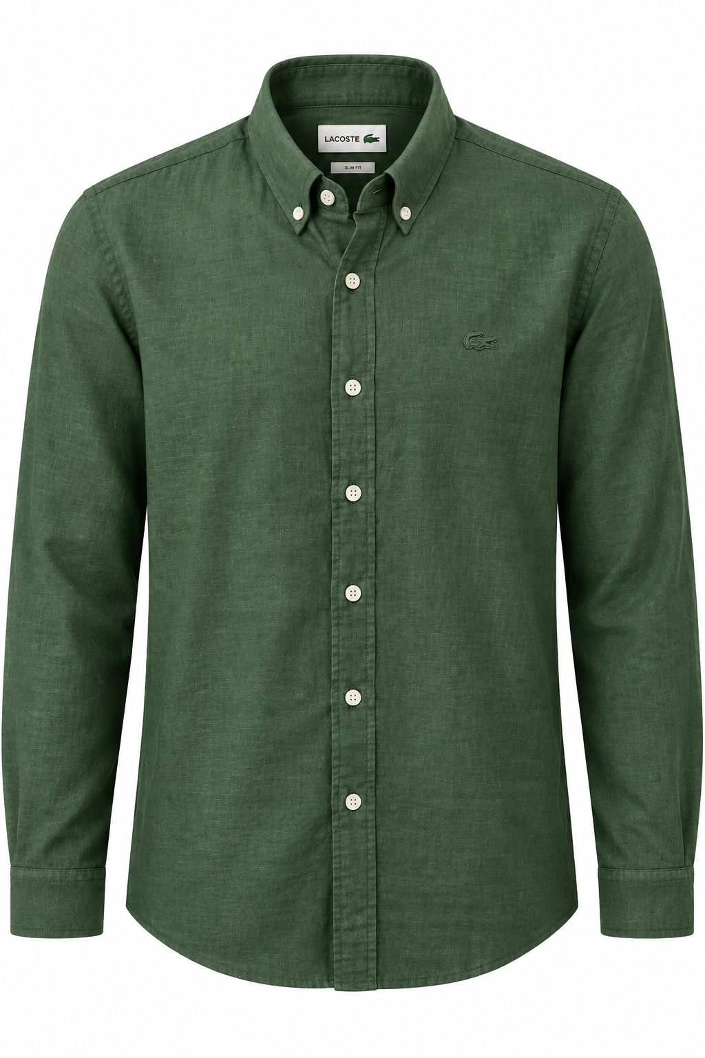 Lacoste Linen Regular fit Shirt - Green